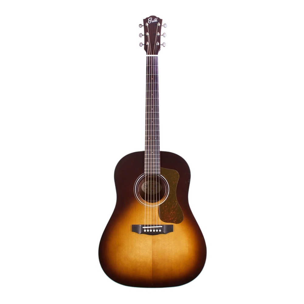 Guild DS240MEMOIRVSB Memoir Dreadnought Acoustic Guitar, Vintage Sunburst